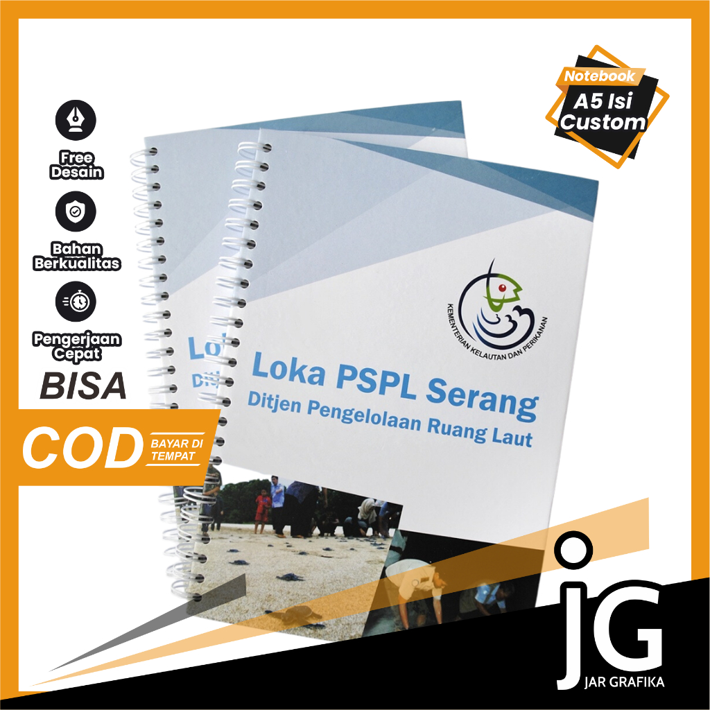Jual NOTEBOOK A5 CUSTOM BUKU CATATAN SOUVENIR SEMINAR KIT BLOCK NOTE