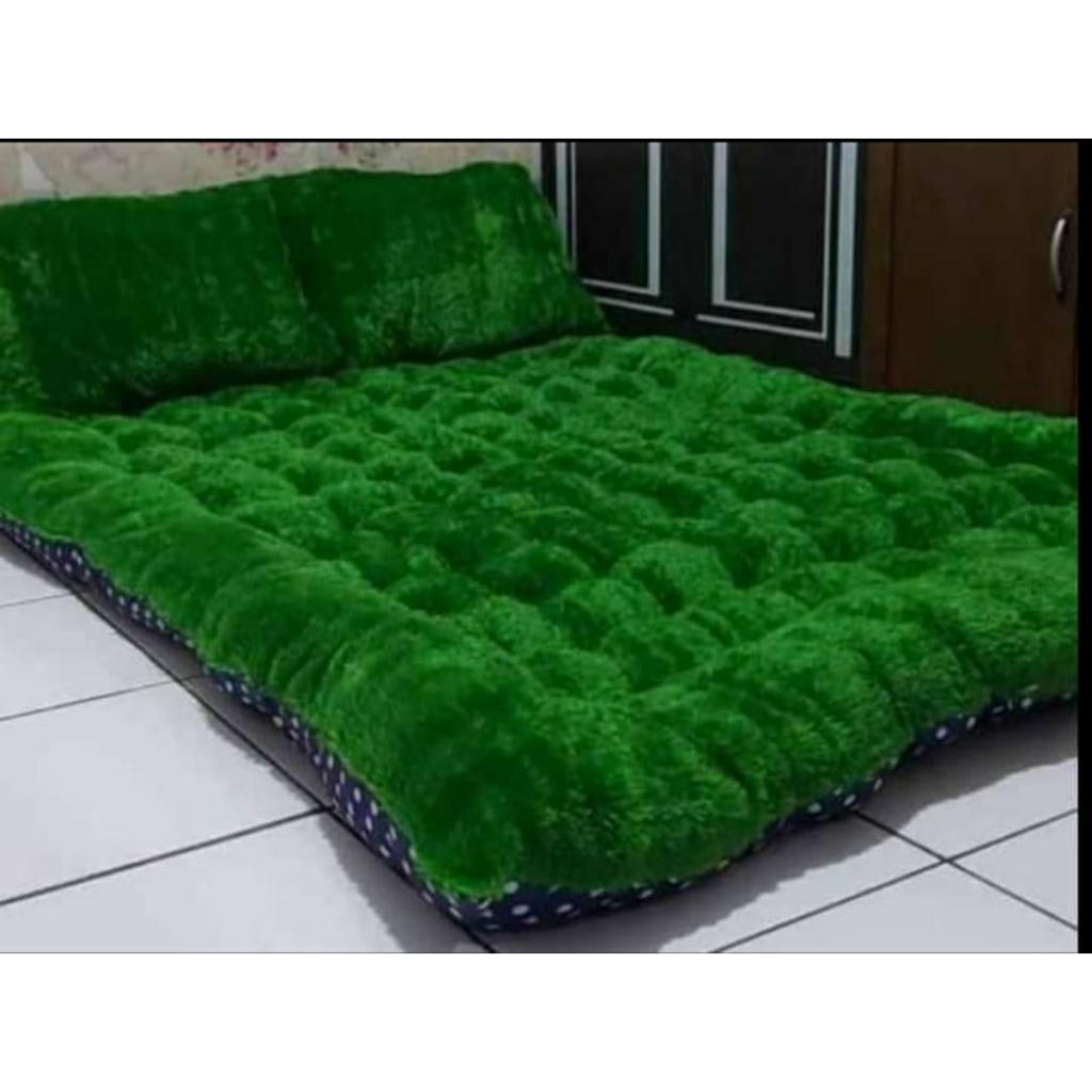 Jual Kasur Menul Jumbo dan Tebal Bulu Rasfur Plus 2 Bantal ukuran ...