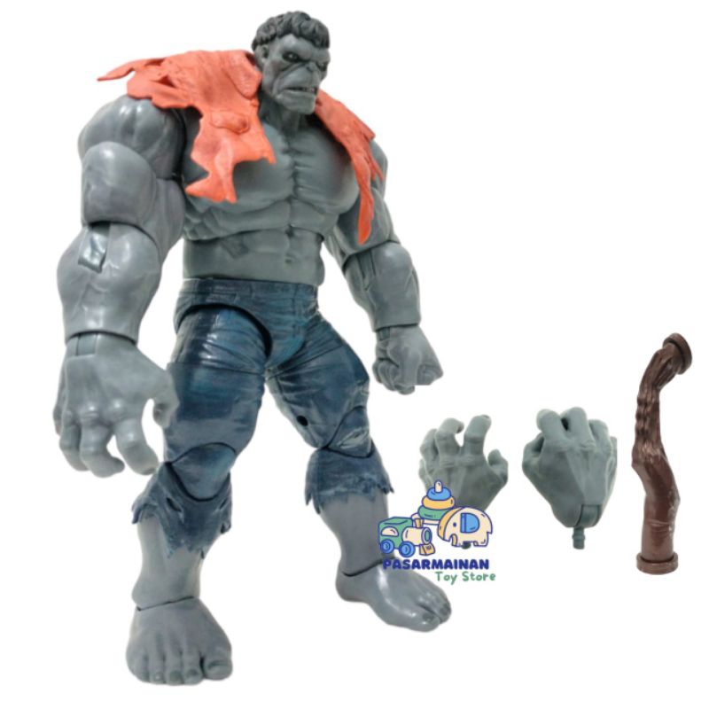 Figure Marvel Legends 80th Anniversary Grey Hulk Terbaru