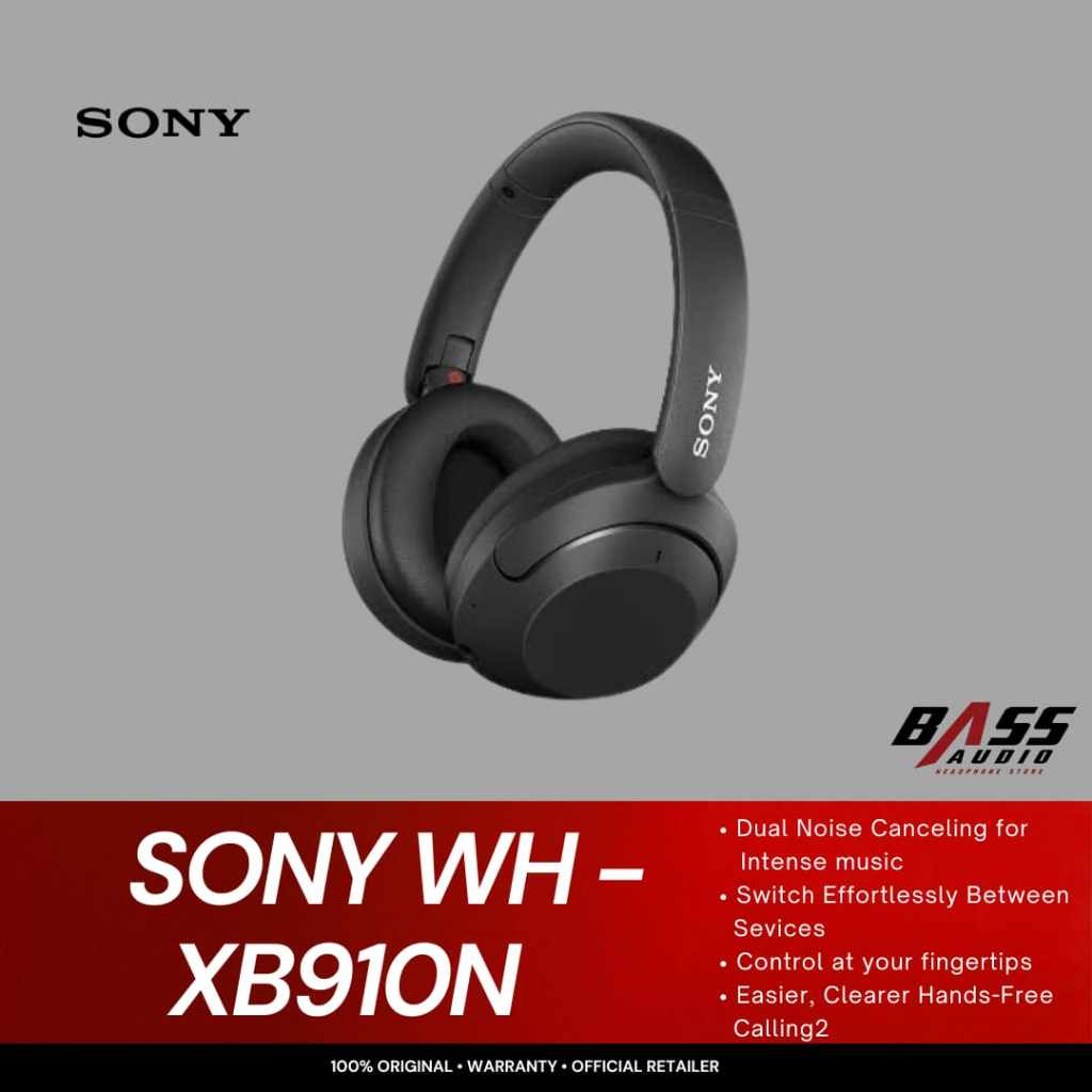 Jual Sony WH-XB910N / WH-XB 910N / WH-XB910 N Extra Bass Wireless ...