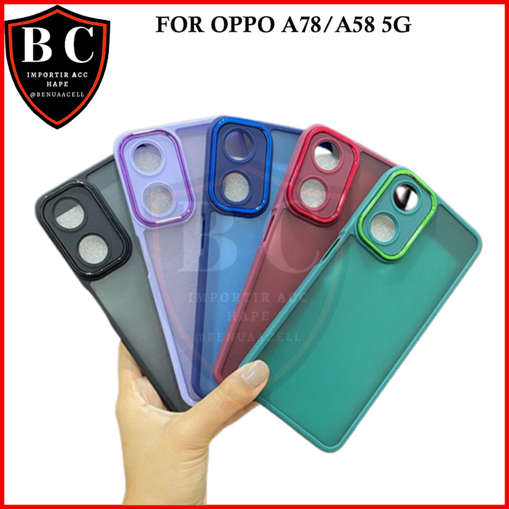 Cover Armor Per Oppo Reno 8T 4G (Reno8T) - Custodia TPU+PC Con Anello
