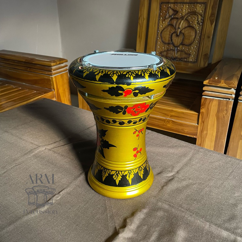Jual Dumbuk Batu/ Darbuka Ukuran 6 Inch Calti Mainan Anak | Shopee ...