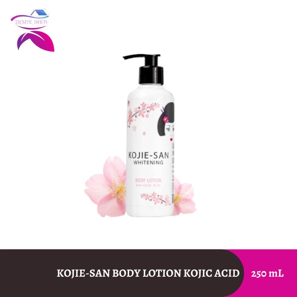 Jual Kojie San Body Lotion Kojic Acid 250 ml Shopee Indonesia