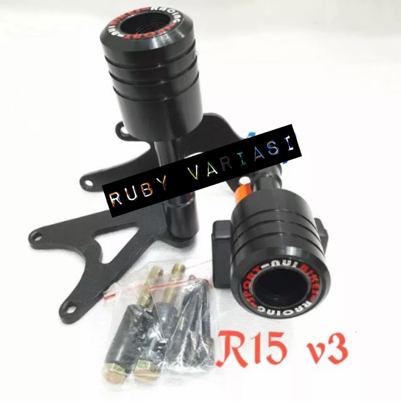 Jual Frame Slider R15 New V3, R15 V2, Cbr150R, Cb150R, Gsx150R, Frame