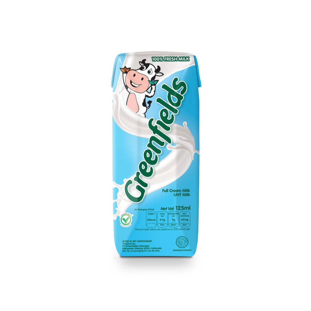 Jual Greenfield Uht Fullcream 105 Ml Shopee Indonesia