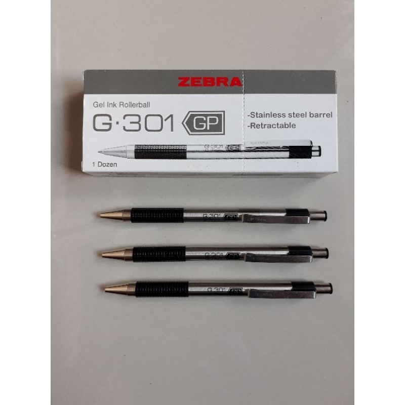 Jual Pen Gel Zebra G301 0,7mm (Harga Per Pcs) Shopee Indonesia
