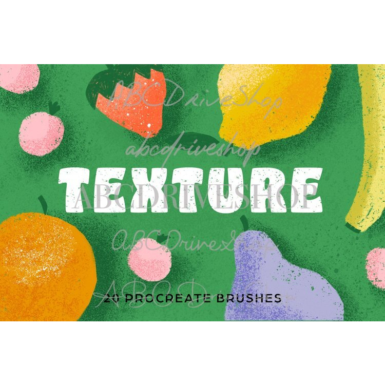 Jual Procreate Brush - 20 Texture Procreate Brushes | Shopee Indonesia