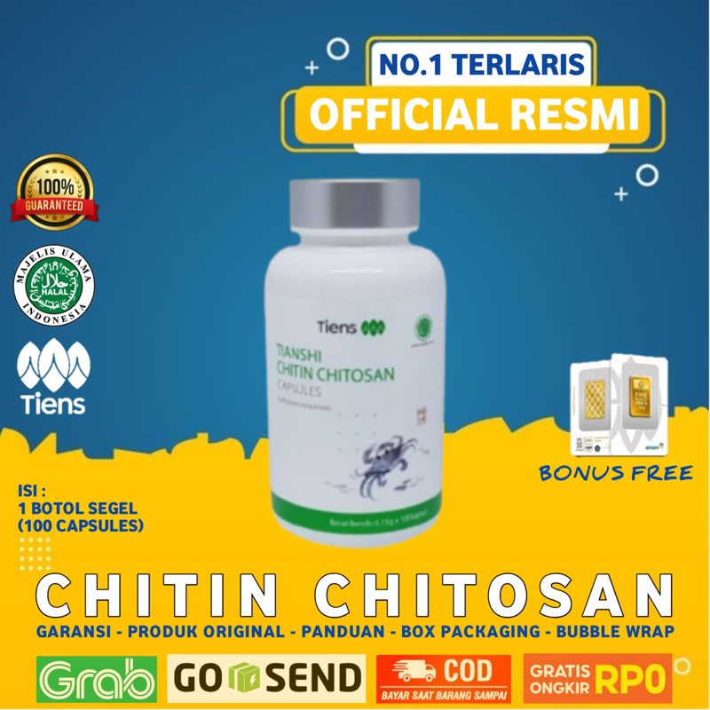 Jual Chitin Chitosan Tiens Pelangsing Badan Cepat Ampuh Original