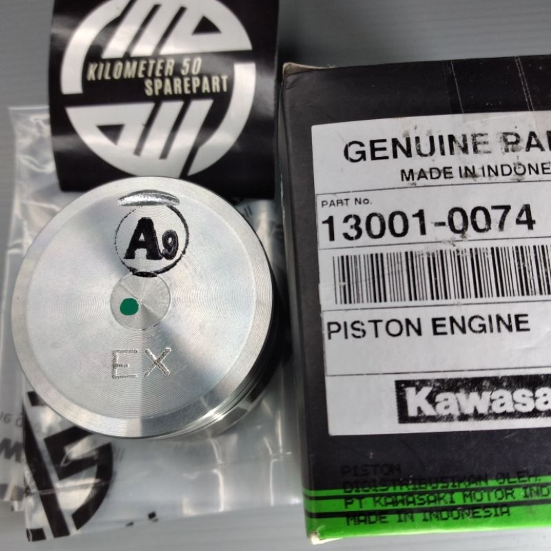 ☆お龍☆ Jual PISTON ONLY KAWASAKI ZX 130 ALL SIZE ORIGINAL KAWASAKI 13001