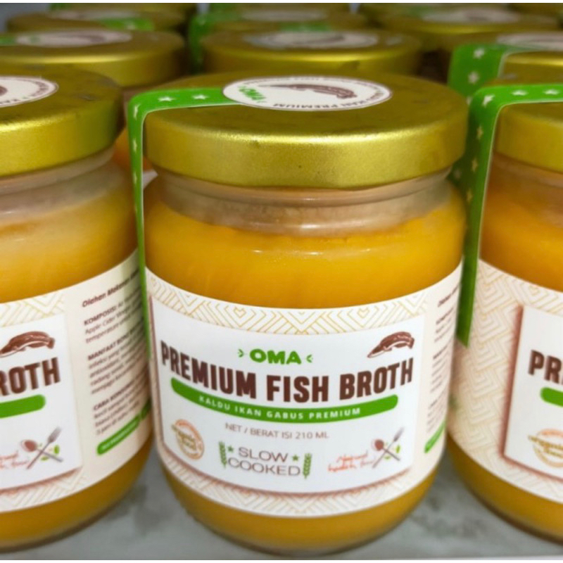 Jual OMA Premium Fish Broth 210ml | Shopee Indonesia