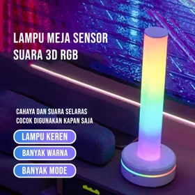 PPLUS Lampu LED RGB Bar Strip Spectrum Audio Indicaror Music Sound Control Lamp Lampu RGB