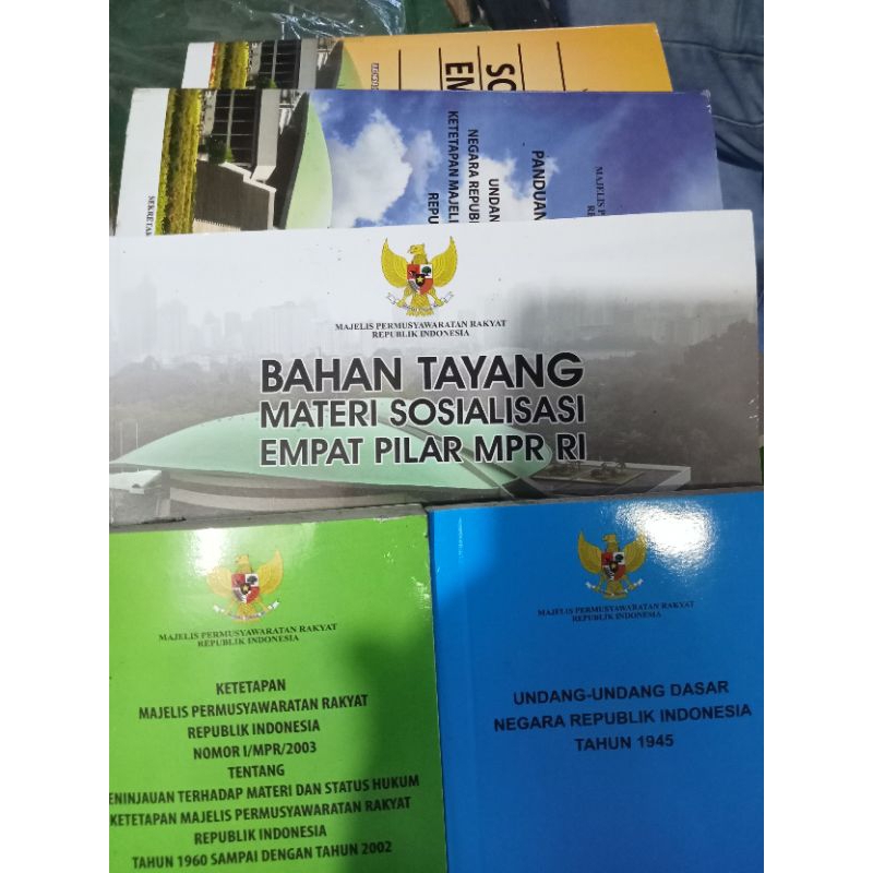 Jual Buku Materi Sosialisasi Empat Pilar MPR RI | Shopee Indonesia