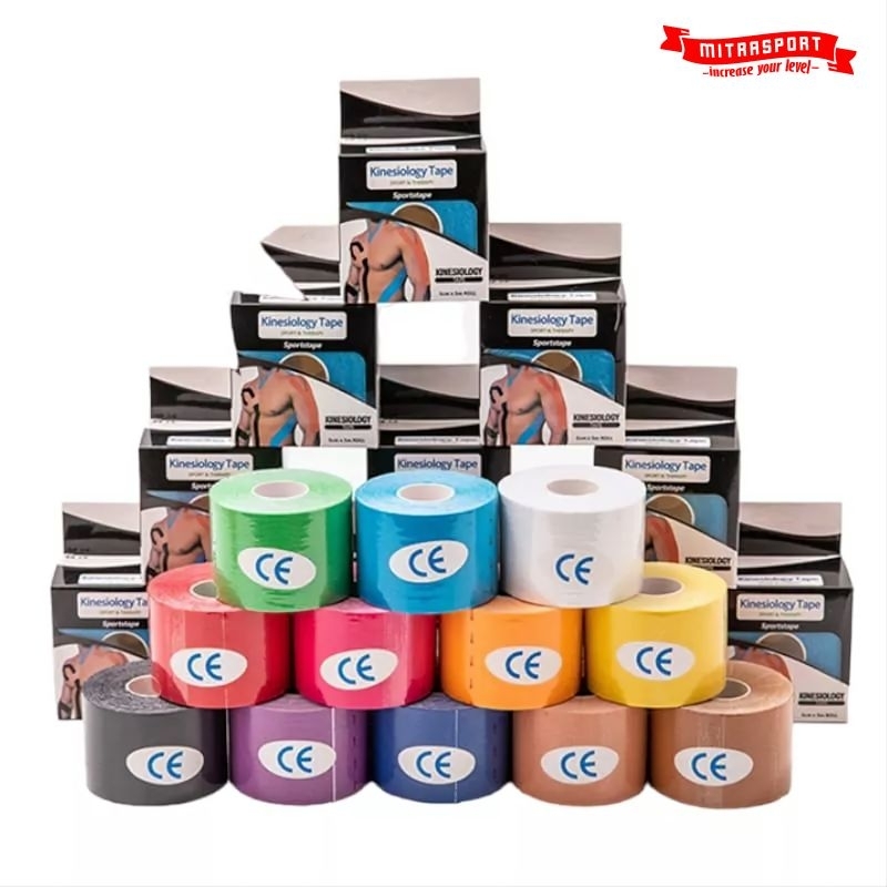 Jual Kinesio Tape Wristape Finger Tape 5cm x 5m Kinesiologi / Athletic