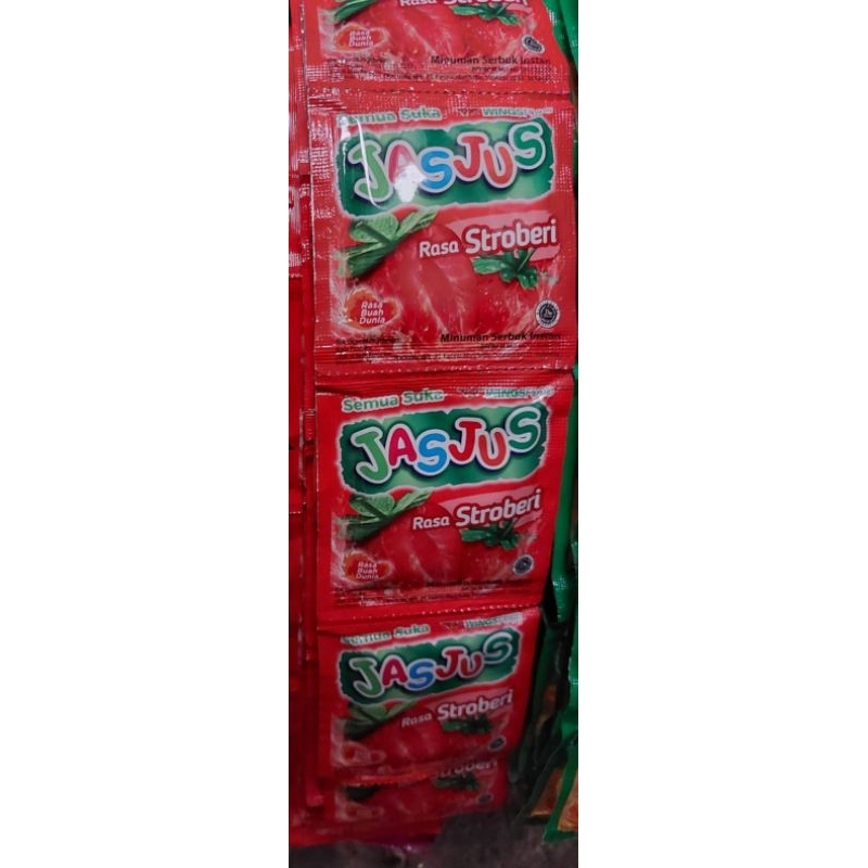 Jual Jasjus Aneka Rasa Varian Lengkap Rentengan Rencengan Isi 10 Sachet ...