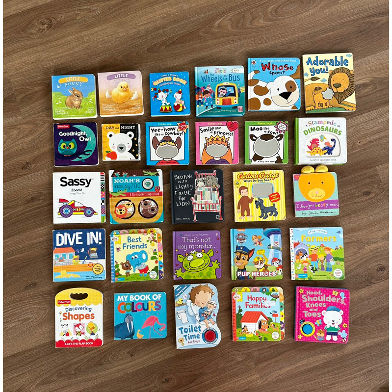 Jual buku anak baby bayi edukatif numbers alphabet farm usborne hinkler ...
