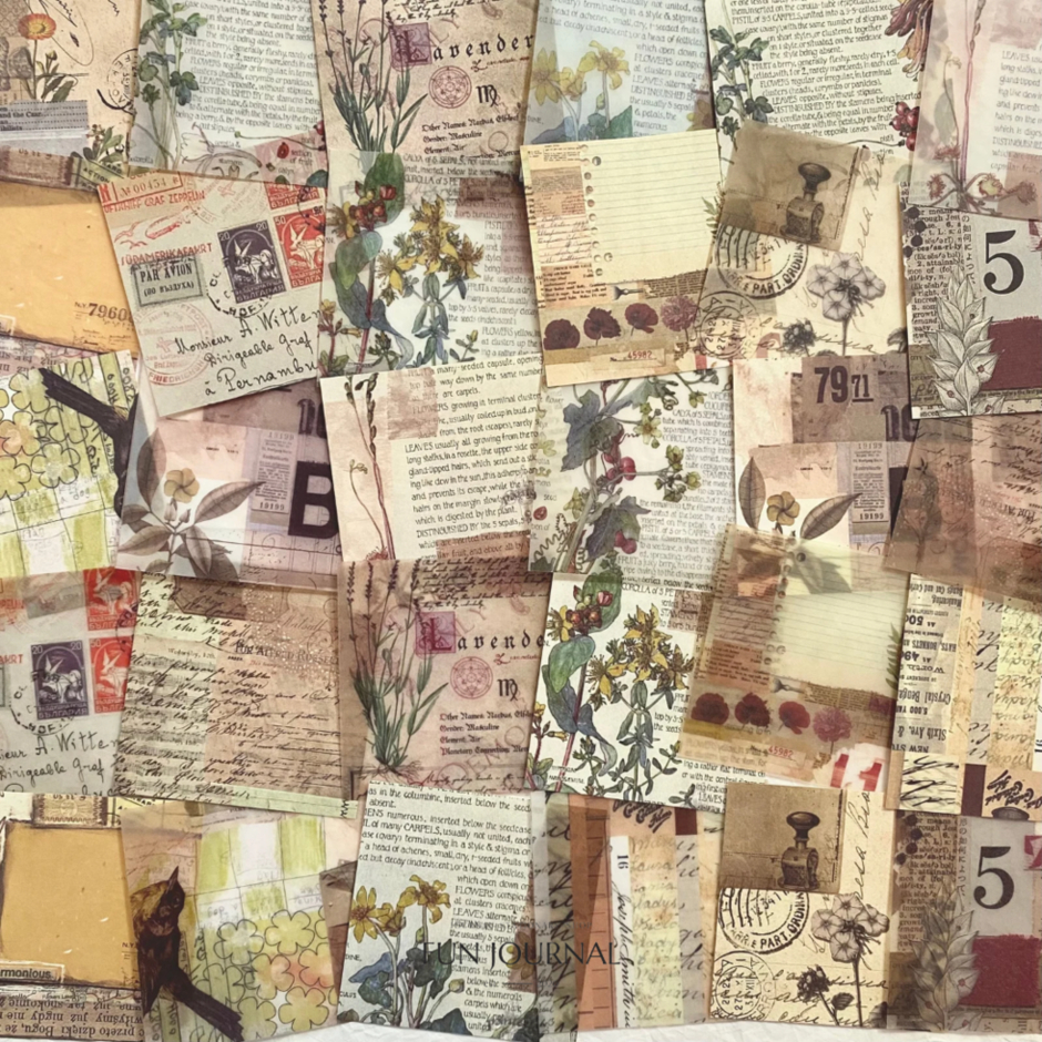 Jual RETRO NOTE DECORATION PAPER PACK UNTUK JOURNAL JURNAL PLANNING ...