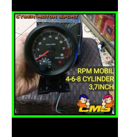 Jual tachometer mobil RPM mobil tachometer mobil universal | Shopee ...
