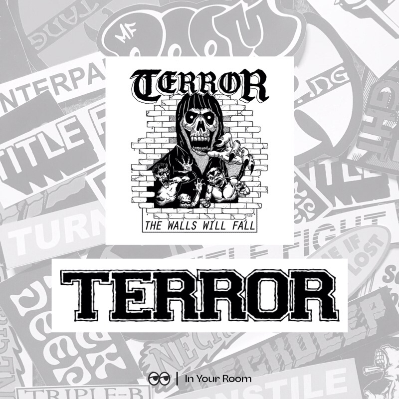 Jual STICKER BAND TERROR | BAHAN GRAFTAC | Shopee Indonesia