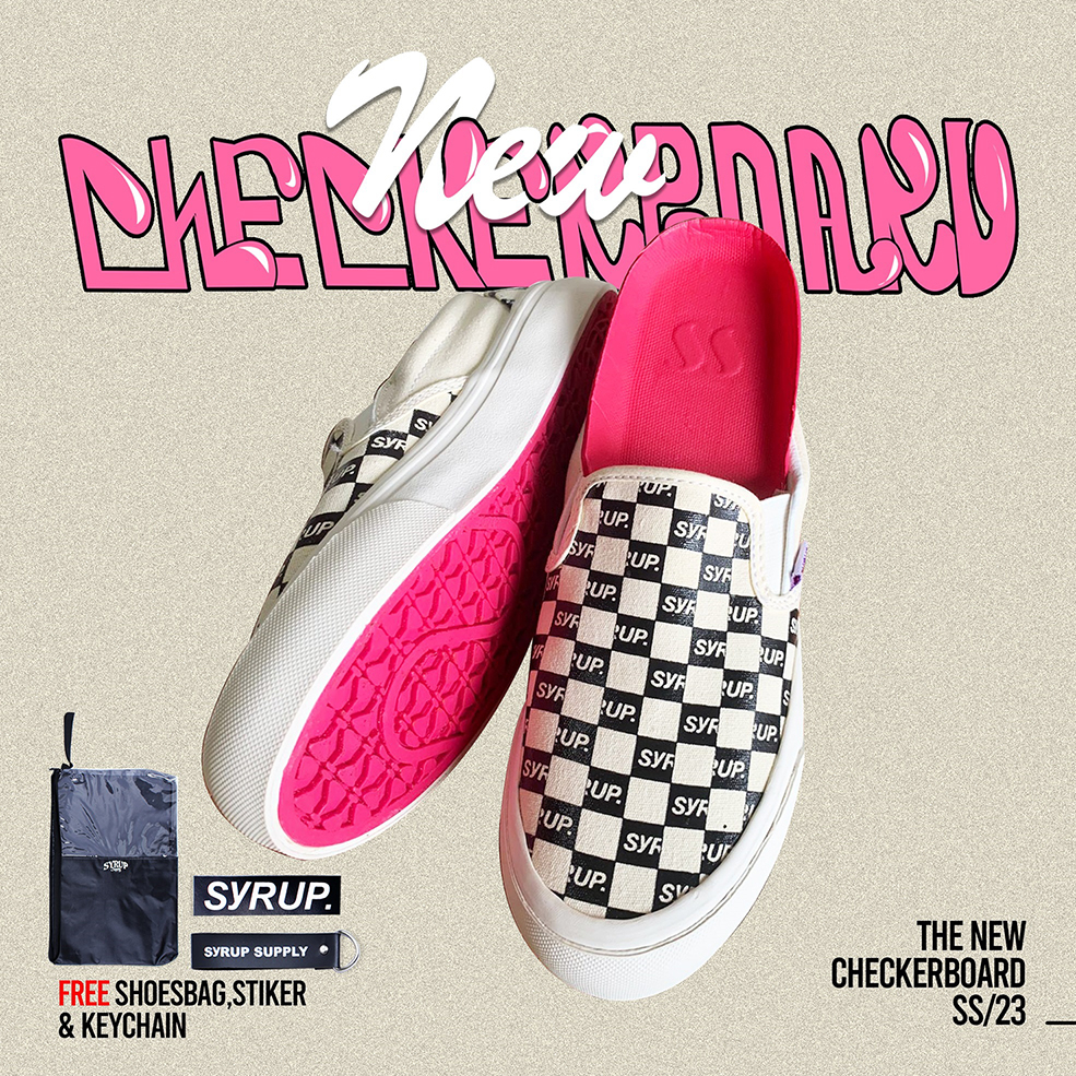 Jual Syrup Supply slipon New Checkerboard | Sneakers | Sepatu Unisex ...