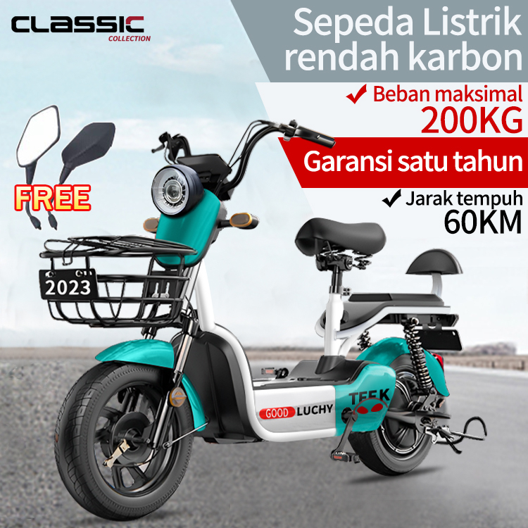 Jual Sepeda Listrik Motor 48V Sepeda Listrik Dewasa Sepeda Motor