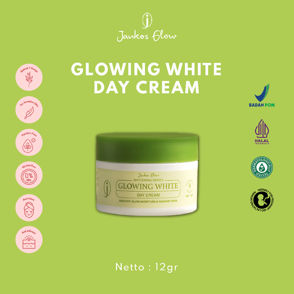 Jual Day Cream Pencerah Wajah/ Pelindung Wajah dari Sinar UV/Glowing