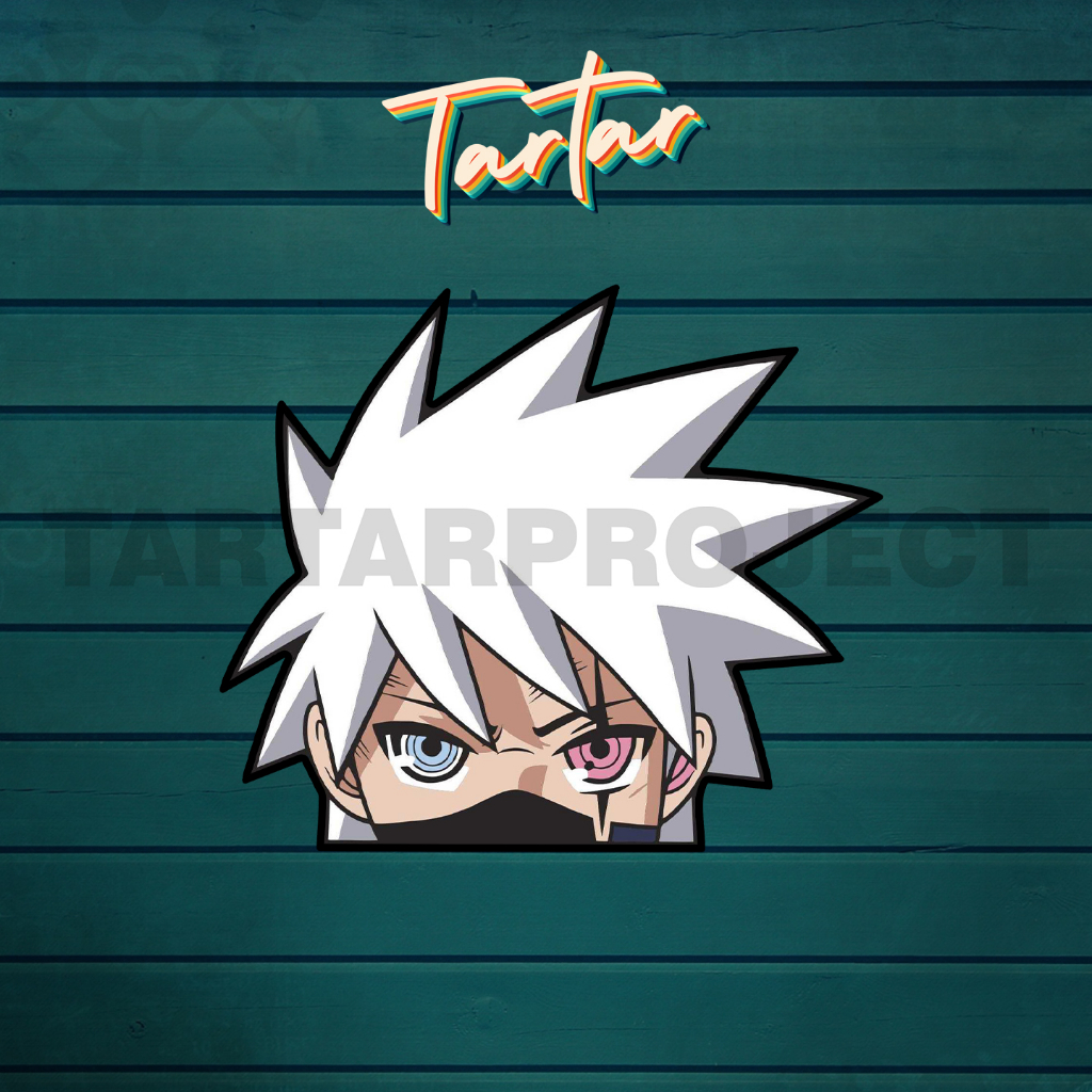 Jual Sticker Stiker Vinyl - Peeker Anime Kakashi Hatake | Shopee Indonesia