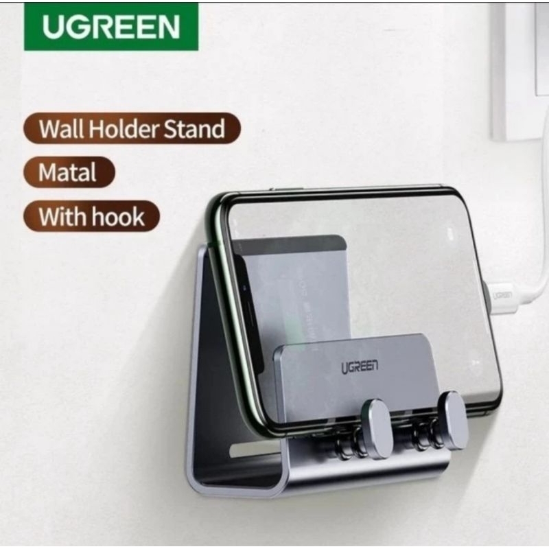 Jual Ugreen 70584 Phone Holder Wall Mount Wall Holder Ugreen Tempat