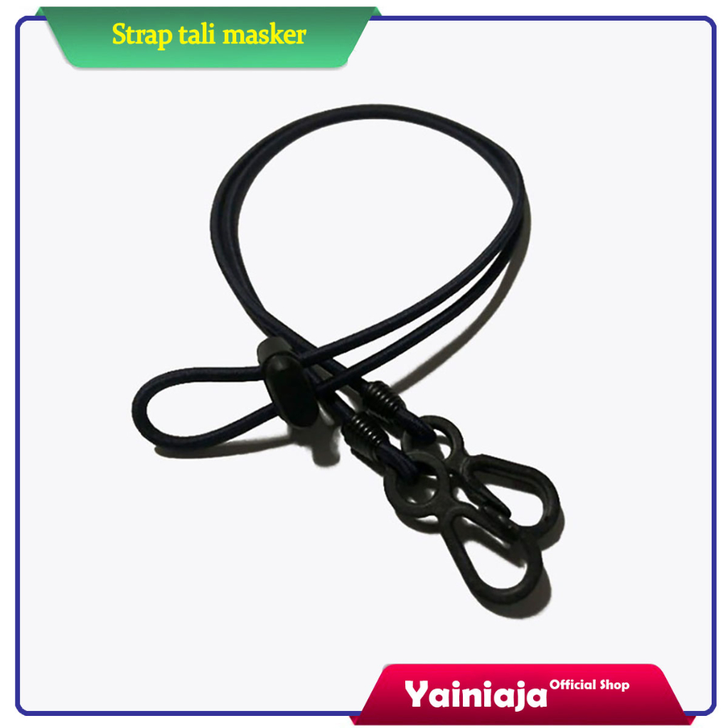 Jual Konektor hijab masker Strap Masker 2in1 Pengait | Shopee Indonesia