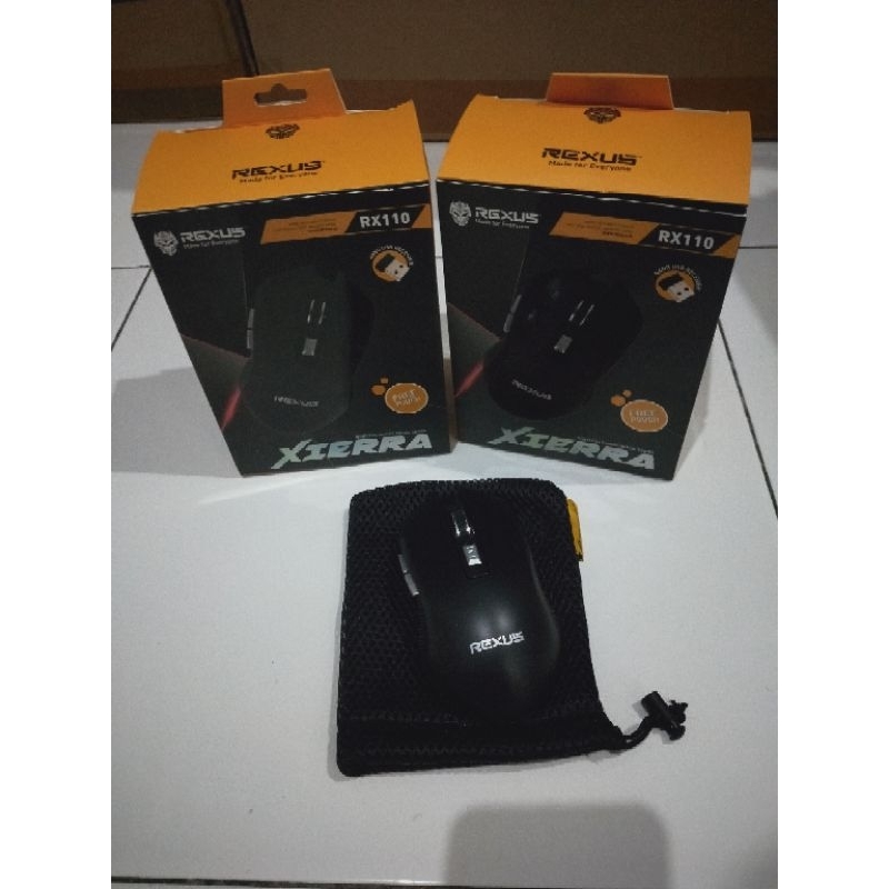 Jual REXUS XIERRA RX 110 MOUSE GAMING WIRELESS | Shopee Indonesia