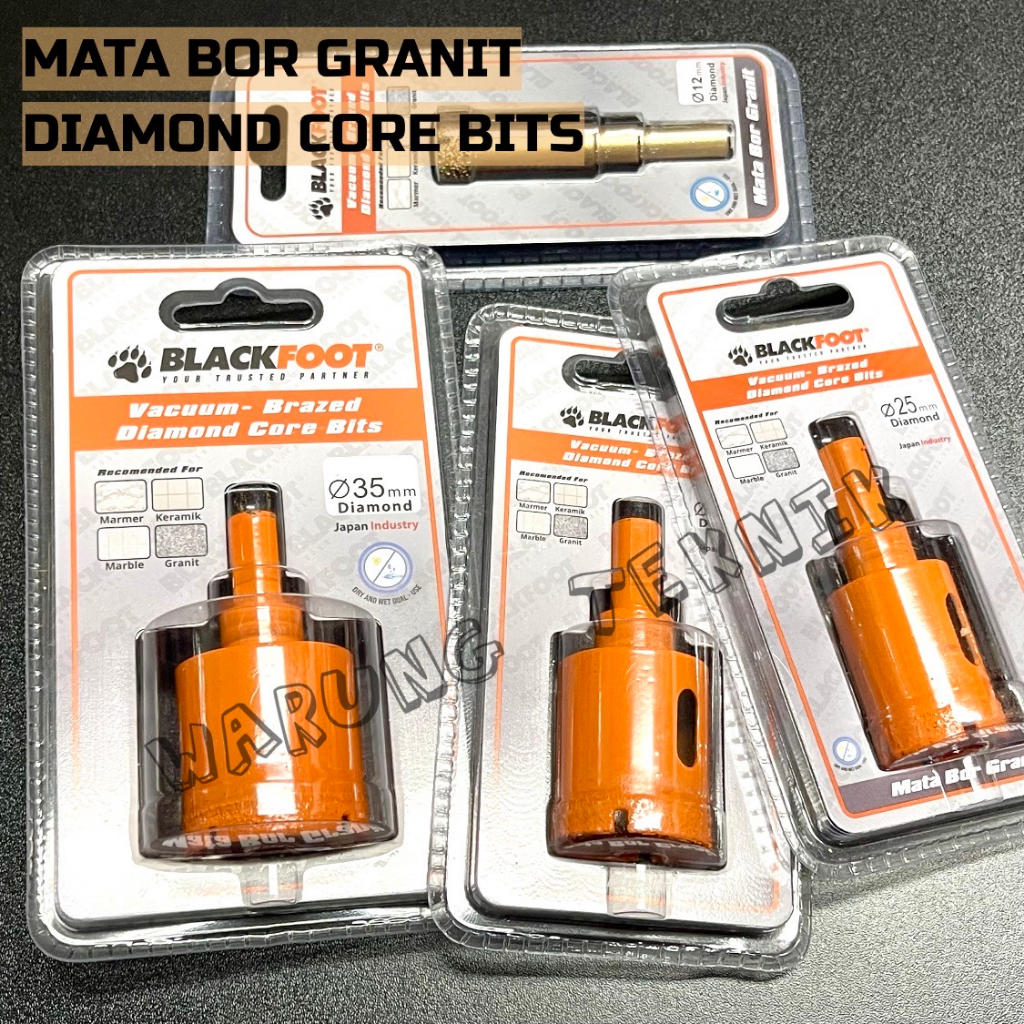 Jual BLACKFOOT DIAMOND CORE BIT - DIAMONG CORE DRILL - MATA BOR GRANIT ...