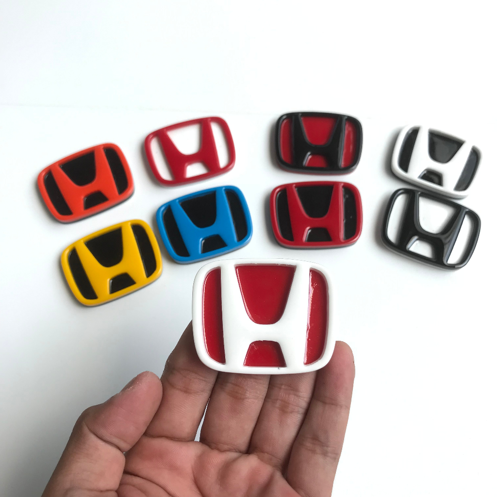 Jual Emblem Modifikasi Logo Honda Stir Mobil Timbul Dimensi Dengan