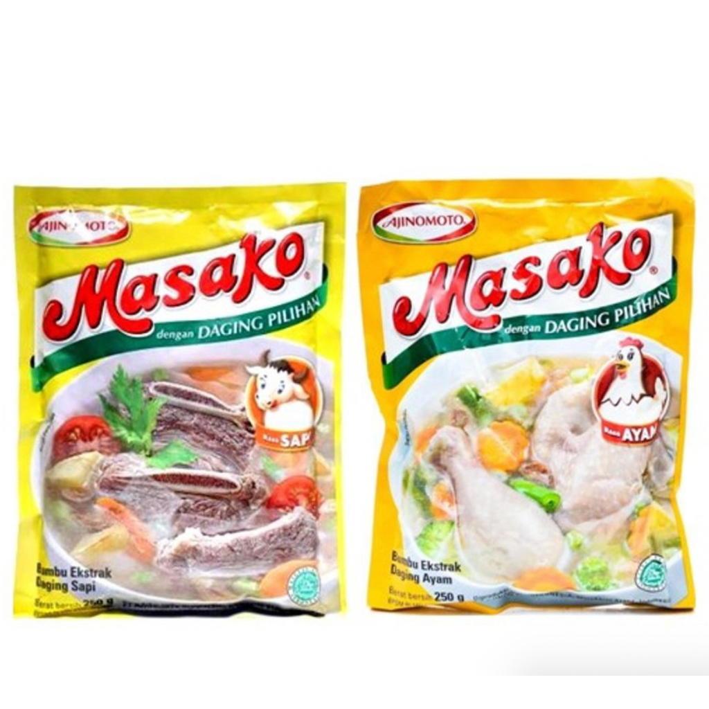 Jual Masako ayam 250 gr dus / Masako Sapi 250 gr dus / Masako Karton ...