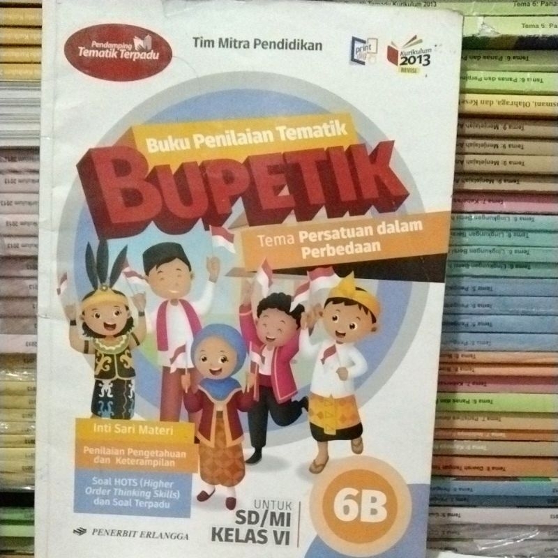 Jual Bupetik Buku Penilaian Tematik Kelas Vi B Edisi Revisi Shopee Indonesia