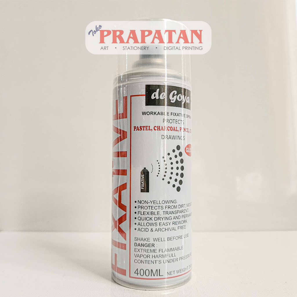 Jual De Goya Workable Fixative Spray Gloss 400ml - Jakarta Timur