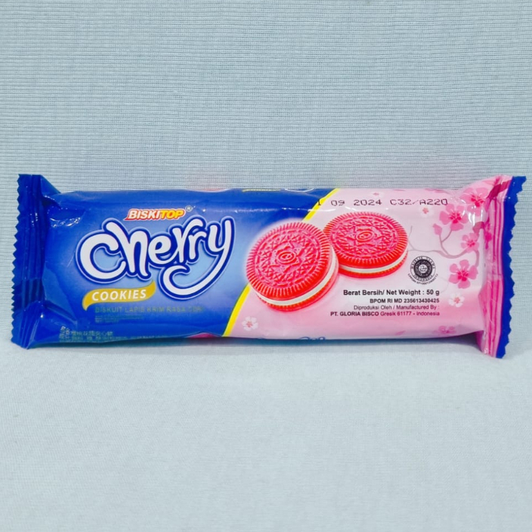 Jual Biskitop Cherry Cookies (1 Pcs) Shopee Indonesia