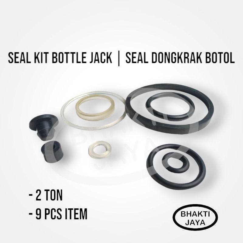 Jual Seal Kit Bottle Jack Seal Dongkrak Botol 2 Ton 9 pcs Limited