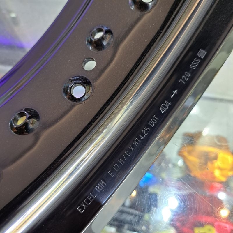 Jual VELG TAKASAGO EXCEL RIM 3.00-17 & 4.25-17 HITAM 36H