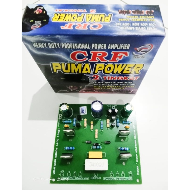 Jual Driver Power Amplifier 400 - 1000W 2 tingkat Simetris CRF PUMA