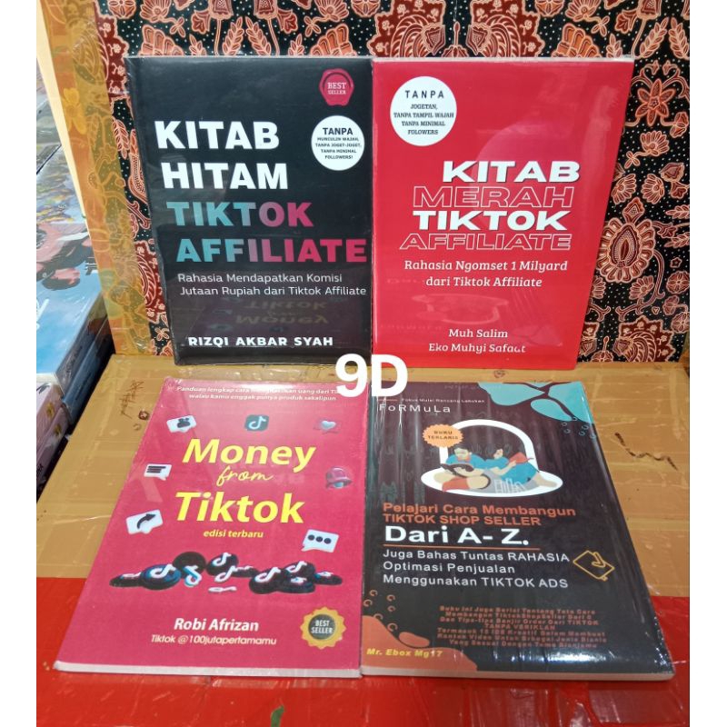 Jual Buku Kitab Tiktok Affiliate Dan Shop Seller | Shopee Indonesia