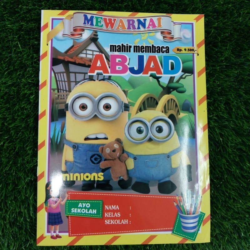 Jual Buku Mewarnai Jumbo , Mewarnai Sambil Belajar Menulis Dan Membaca ...