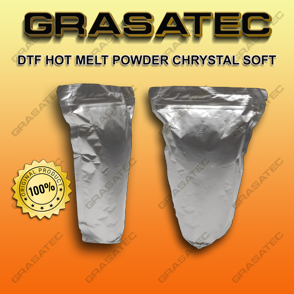 Jual DTF HOT MELT ADHESIVE CRYSTAL POWDER (SOFT) 1KG | Shopee Indonesia