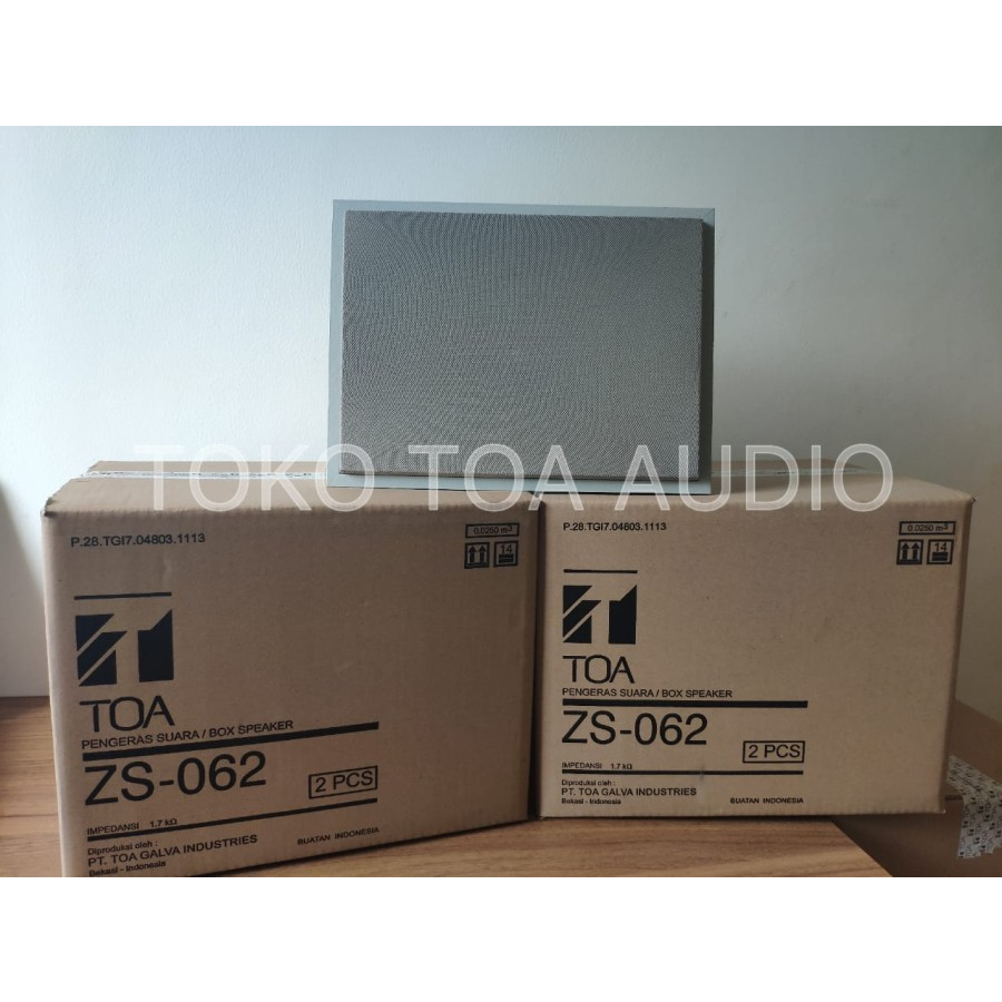 Jual Box speaker toa wall speaker dinding Toa 6 watt ZS062 ZS 062