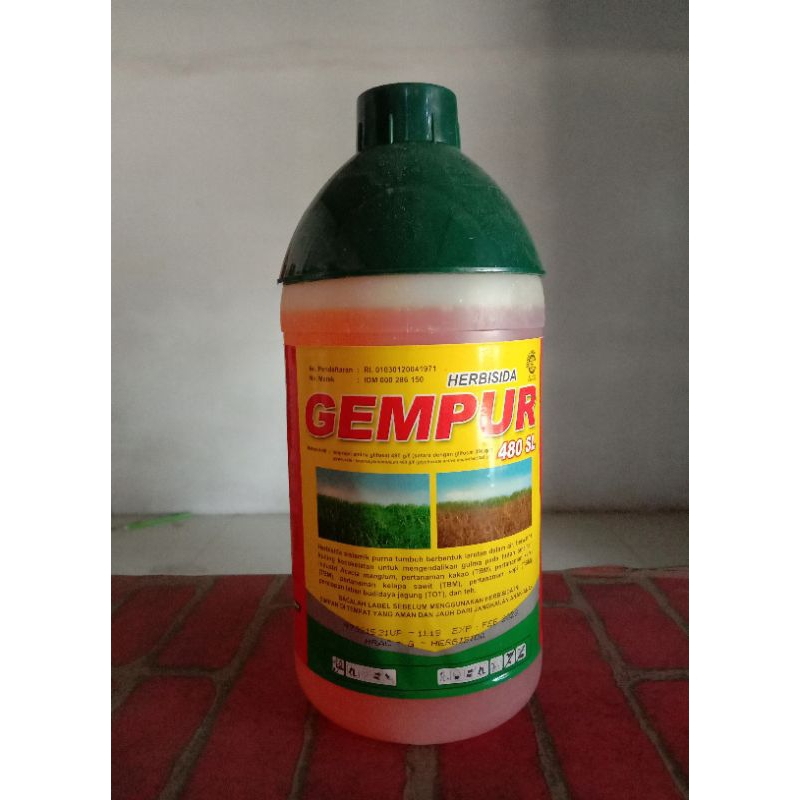 Jual Herbisida Gempur 480 Sl 1 Liter Shopee Indonesia