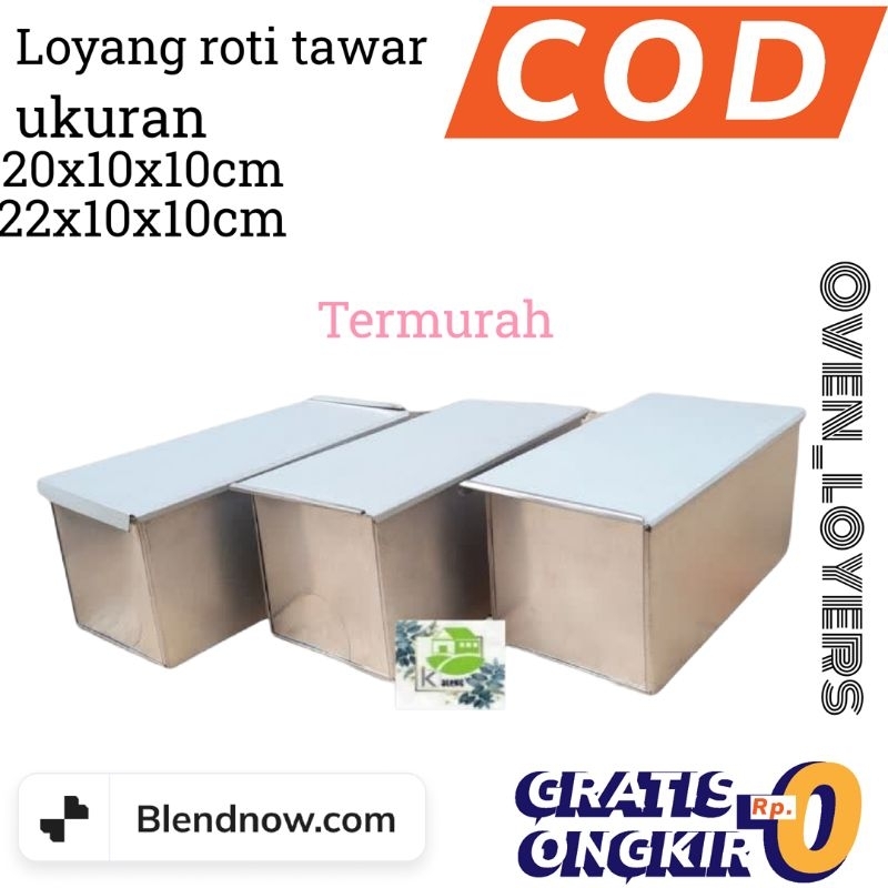 Jual Loyang roti tawar polos ukuran 20,22cm | Shopee Indonesia