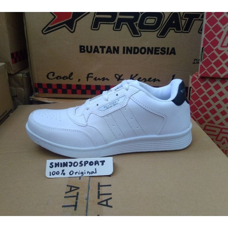 Jual Sepatu Kets Ssenji White Unisex Terbaru - Oct 2023