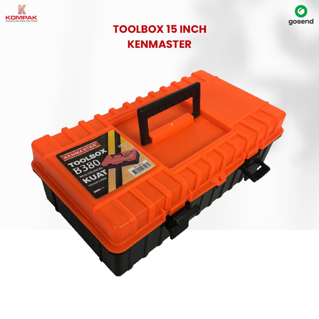 Jual Gosend Toolbox Besar Kenmaster/Tool Box B380/Tool Kit/Kotak Kunci ...