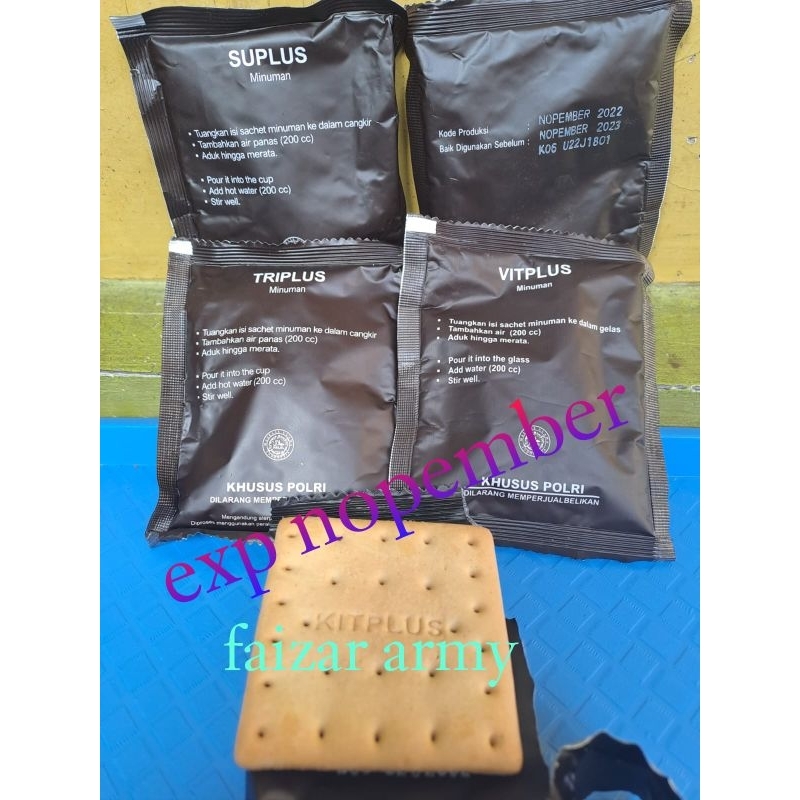 Jual RANSUM VITPLUS POLRI.MAKANAN PADAT POLRI.RANSUM MINUMAN POLRI ...
