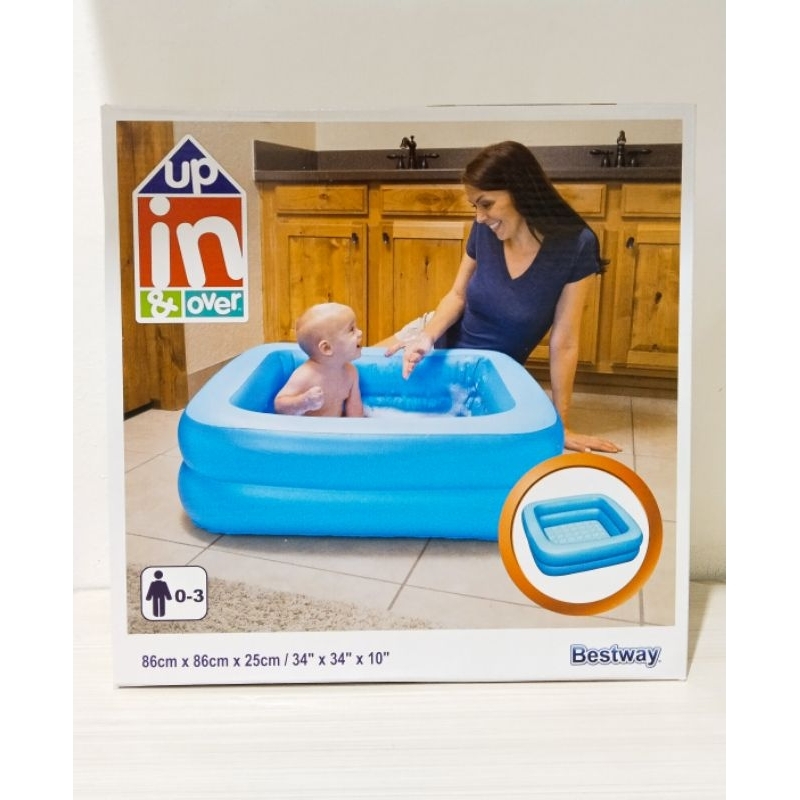 Jual Kolam mandi anak kotak / Bestway 86cm x 86 cm | Shopee Indonesia