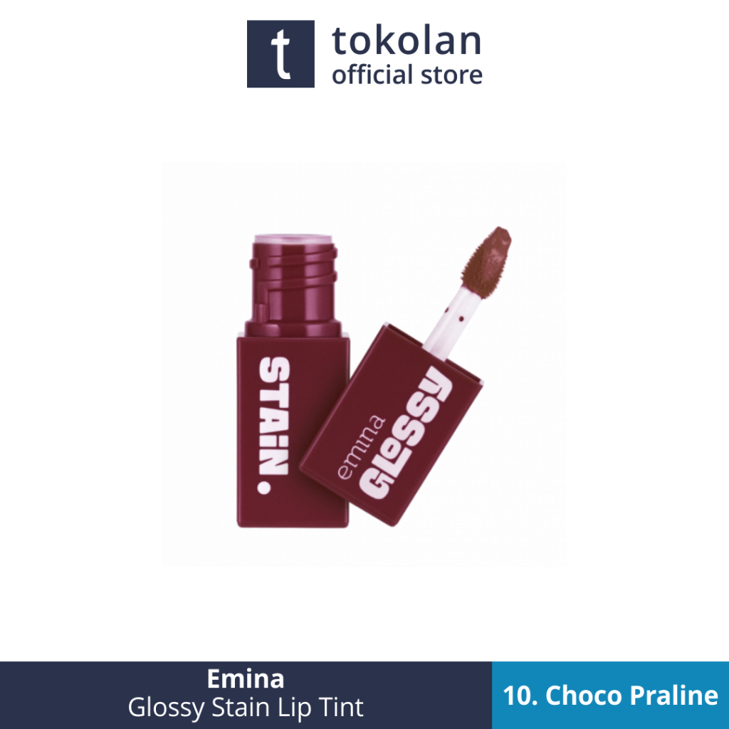 Jual Emina Glossy Stain Lip Tint Bibir Glossy Finish 3 gr Shopee