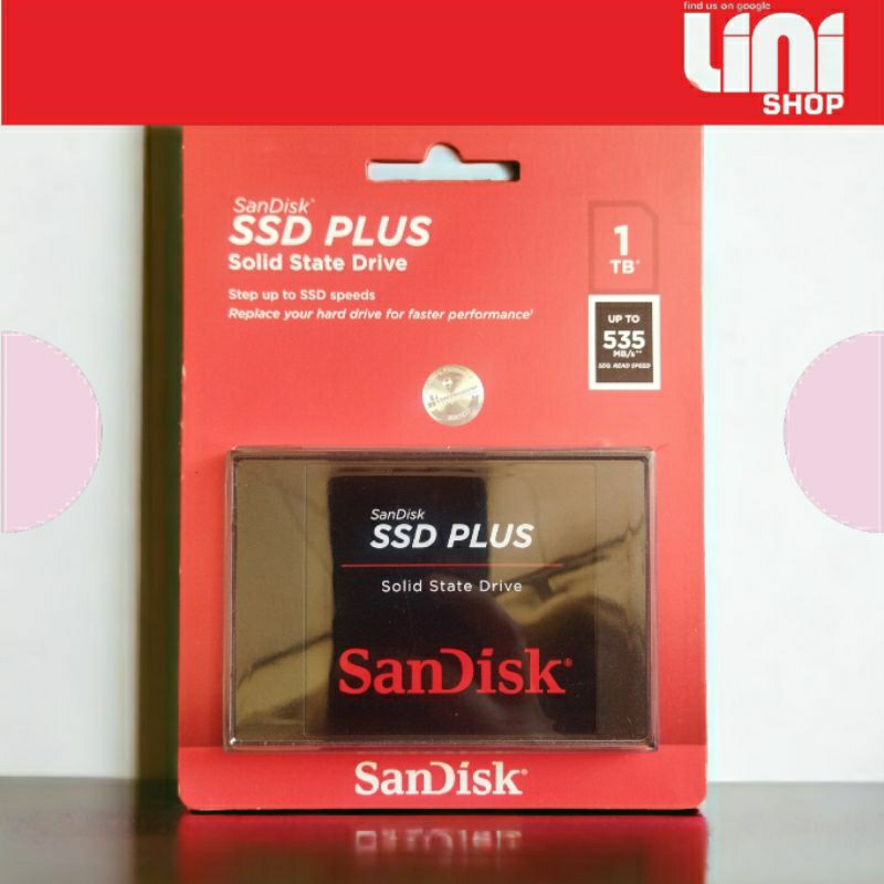 ③-WA345 SanDisk SATA 1TB SSD 2.5 1点 SSD Internal SANDISK Plus